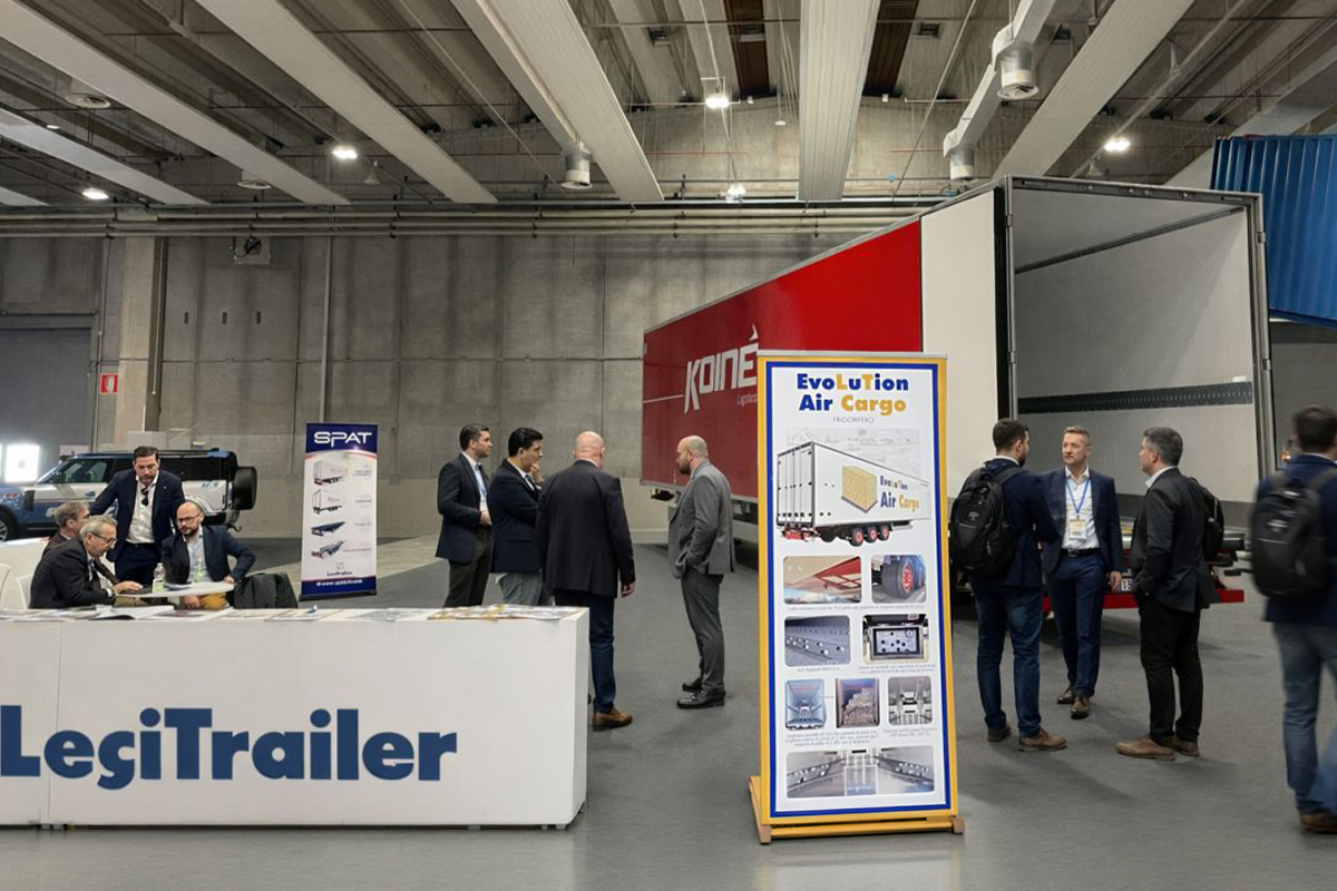 Lecitrailer presenta a LetExpo, a Verona, la sua soluzione frigorifera Evolution Air Cargo
