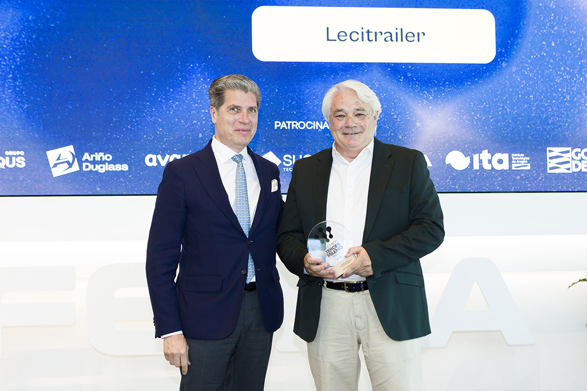 Lecitrailer recibe el Premio Especial Tercer Milenio a la empresa con ADN Innovador